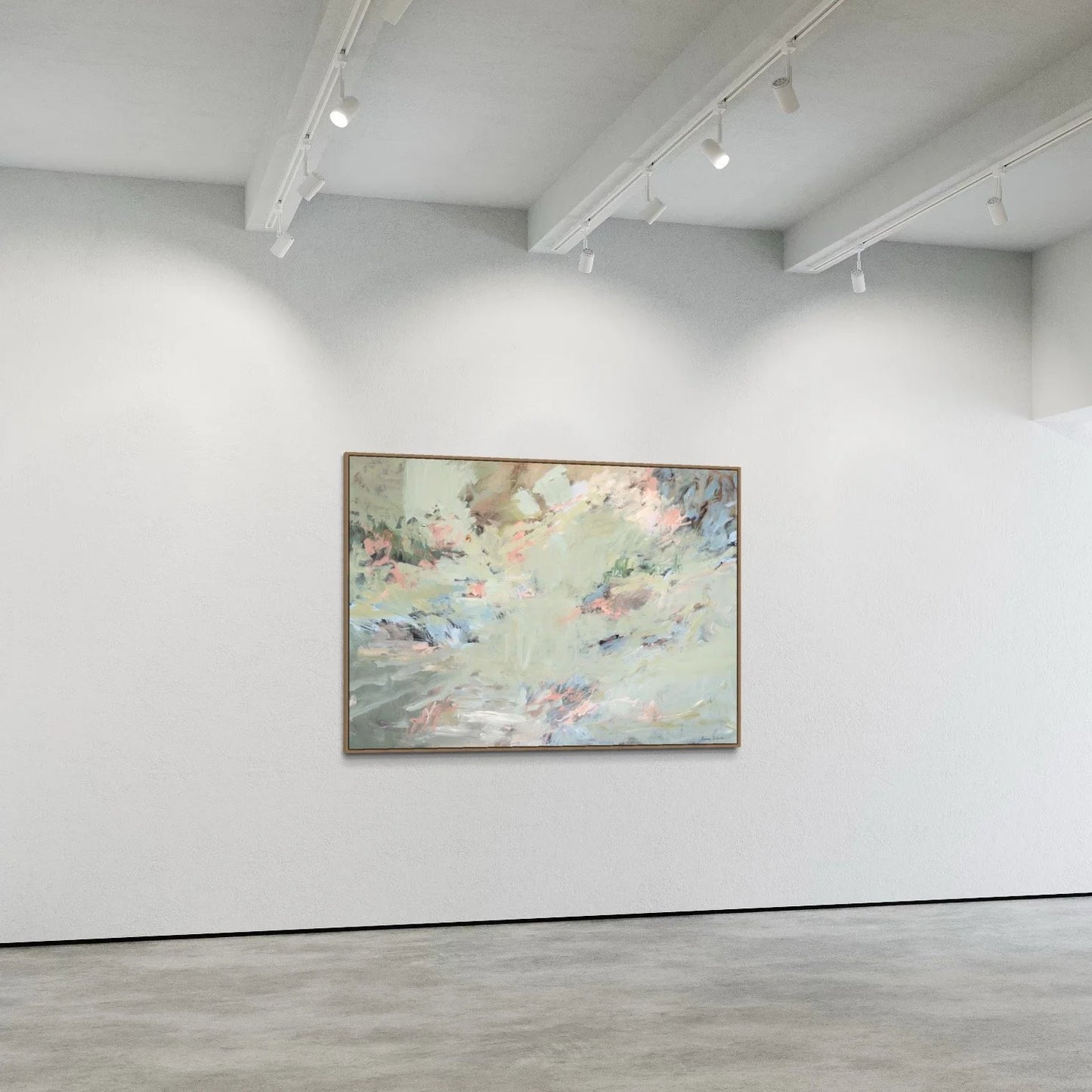 Dappled Light | Abstract Canvas Art Print - Prudence De Marchi