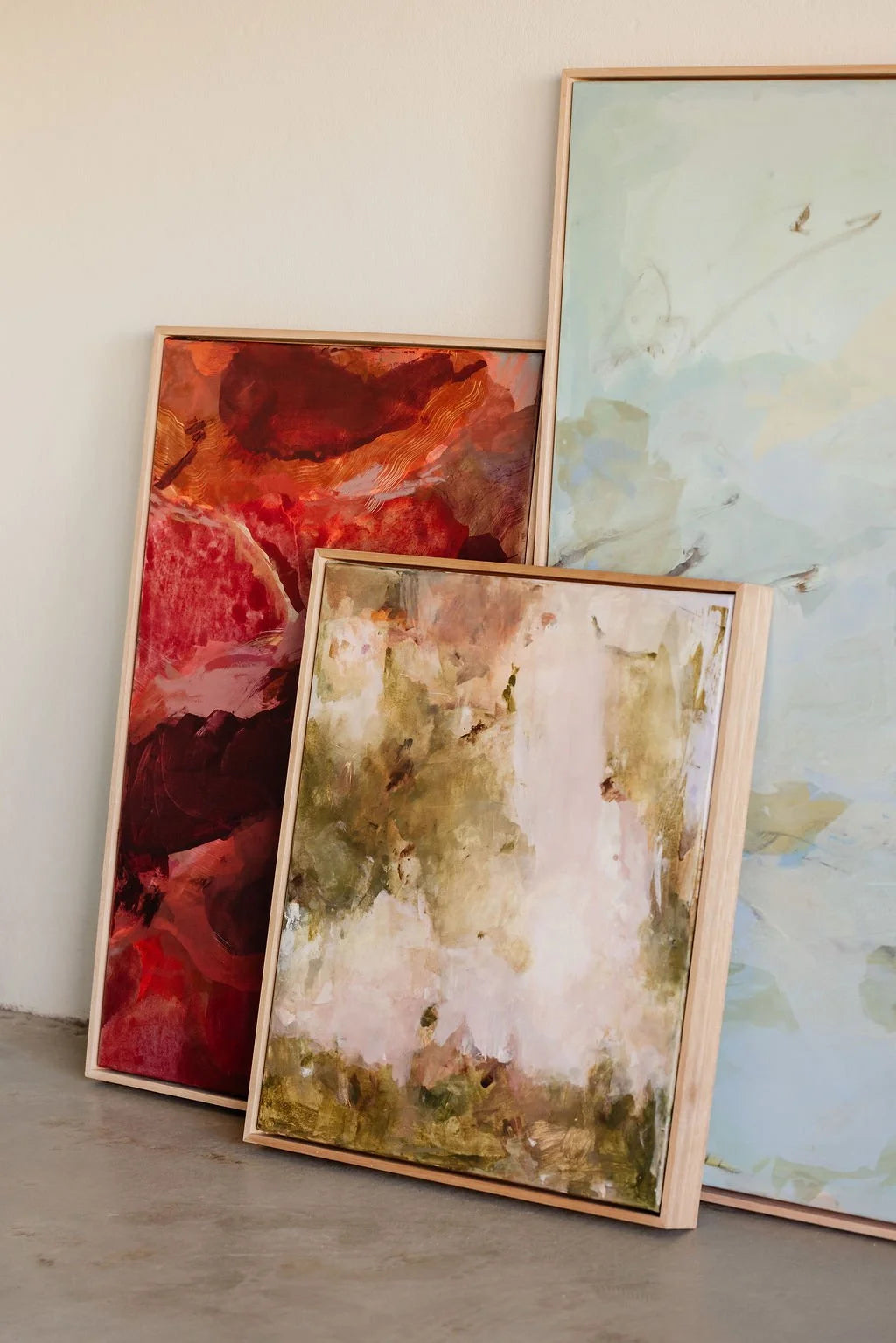 Feels Like a Friday | Abstract Canvas Art Print - Prudence De Marchi