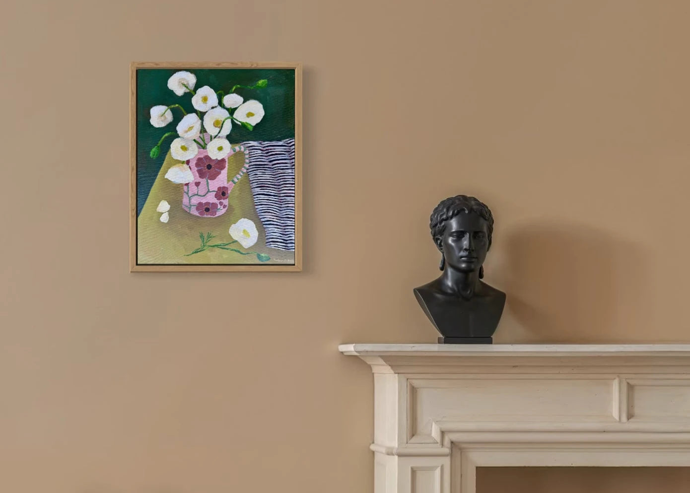 Fallen Poppies | Original Floral Artwork - Prudence De Marchi