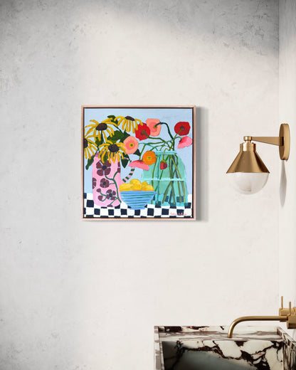 Flowers & Fruit | Original Floral Artwork - Prudence De Marchi