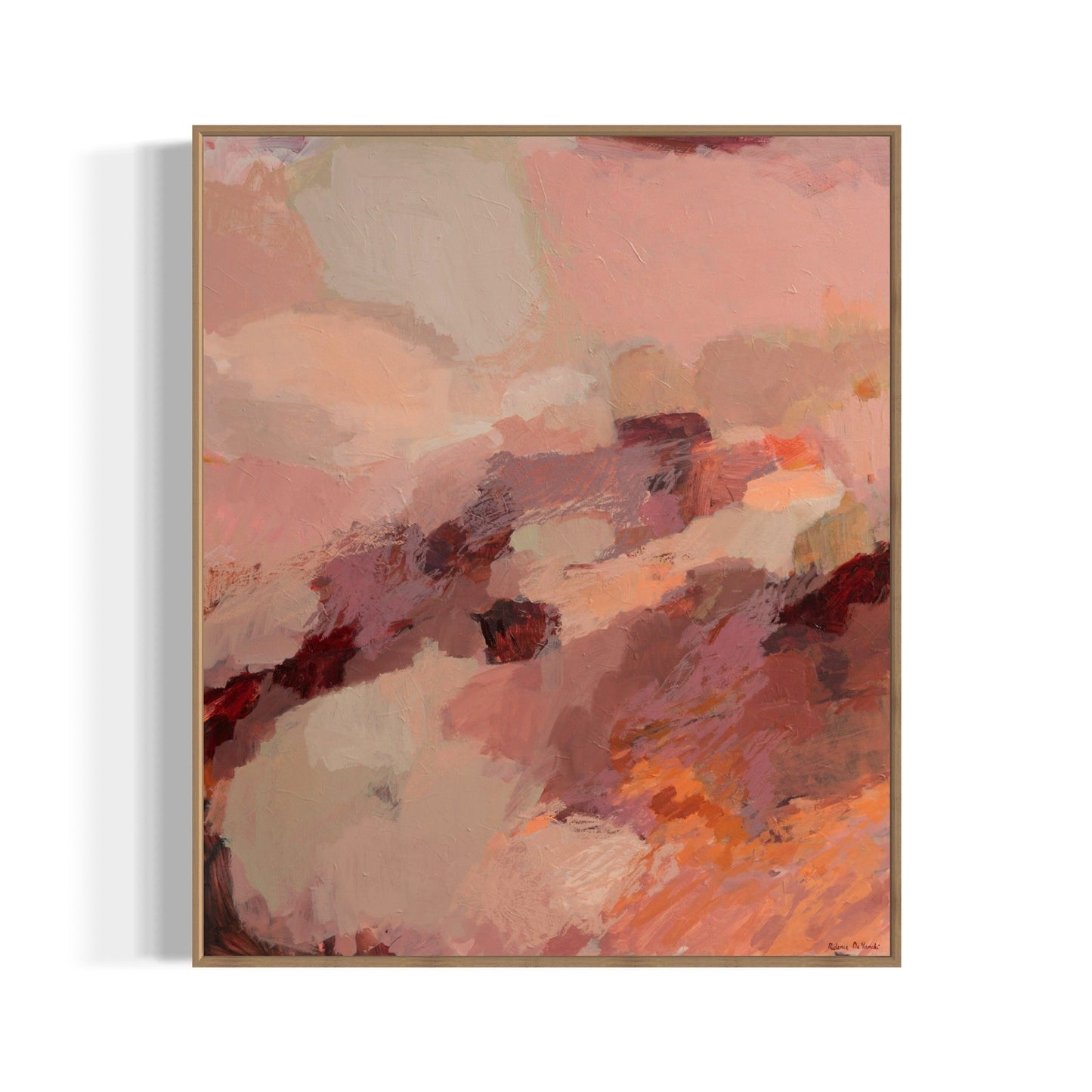 High Energy | Abstract Canvas Art Print - Prudence De Marchi