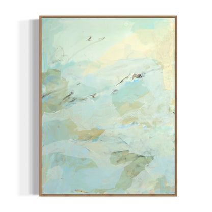Exhale | Abstract Canvas Art Print - Prudence De Marchi