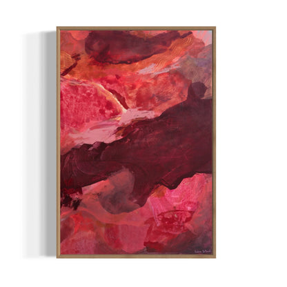 Feels Like a Friday | Abstract Canvas Art Print - Prudence De Marchi