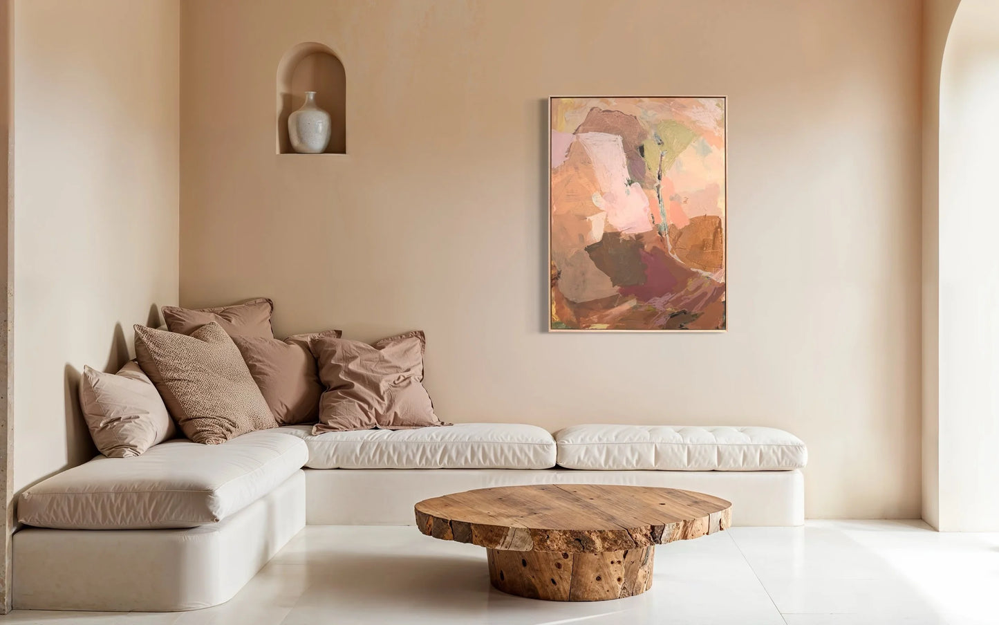 Traversing | Abstract Canvas Art Print - Prudence De Marchi