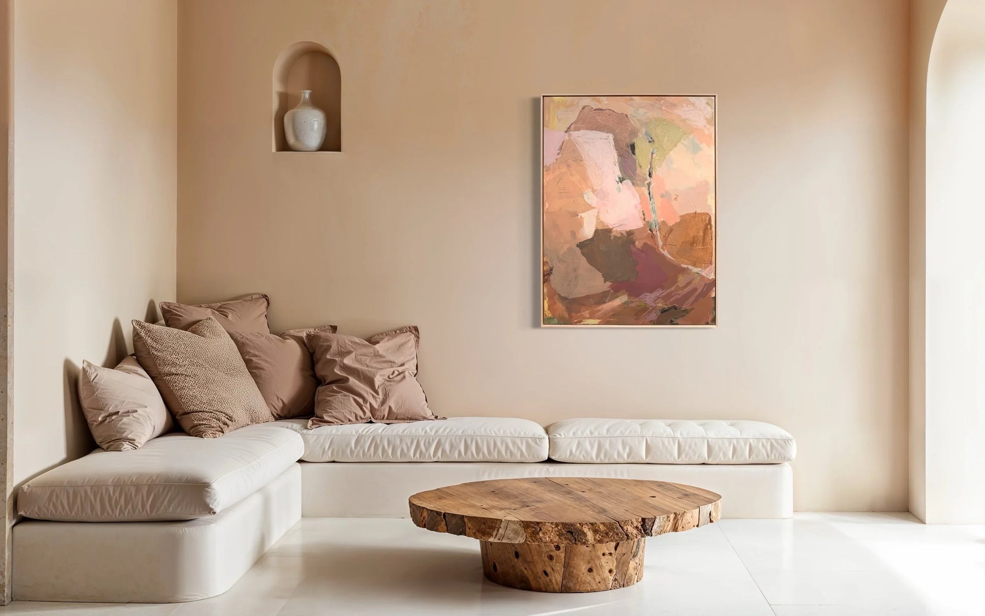 Traversing | Abstract Canvas Art Print - Prudence De Marchi