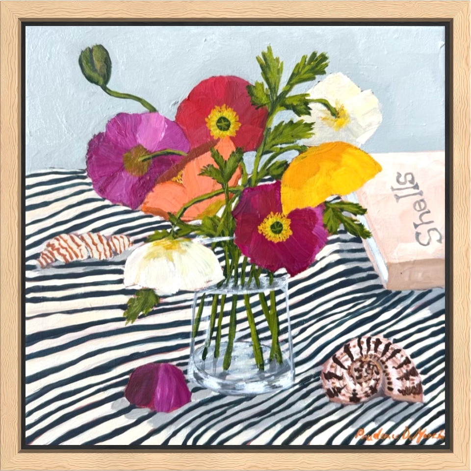 I can’t live without | Original Floral Artwork - Prudence De Marchi