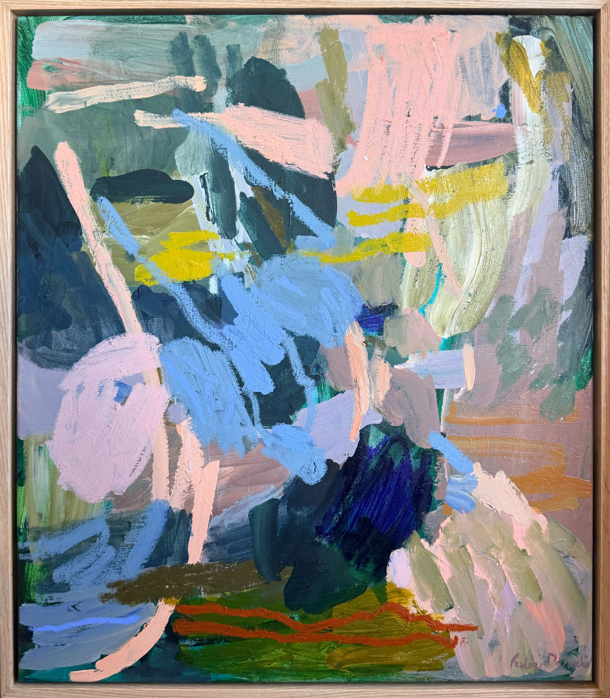 Blue Proceedings | Original Abstract Artwork