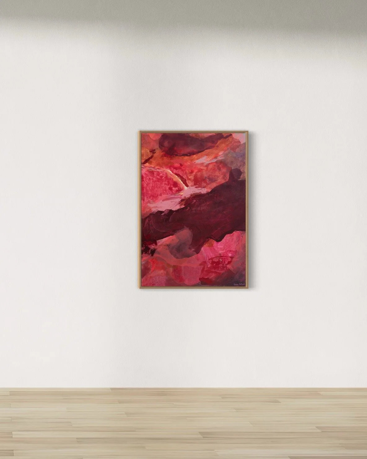 Feels Like a Friday | Abstract Canvas Art Print - Prudence De Marchi