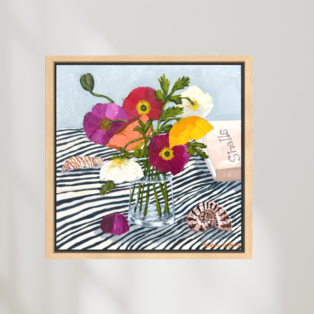 I can’t live without | Original Floral Artwork - Prudence De Marchi