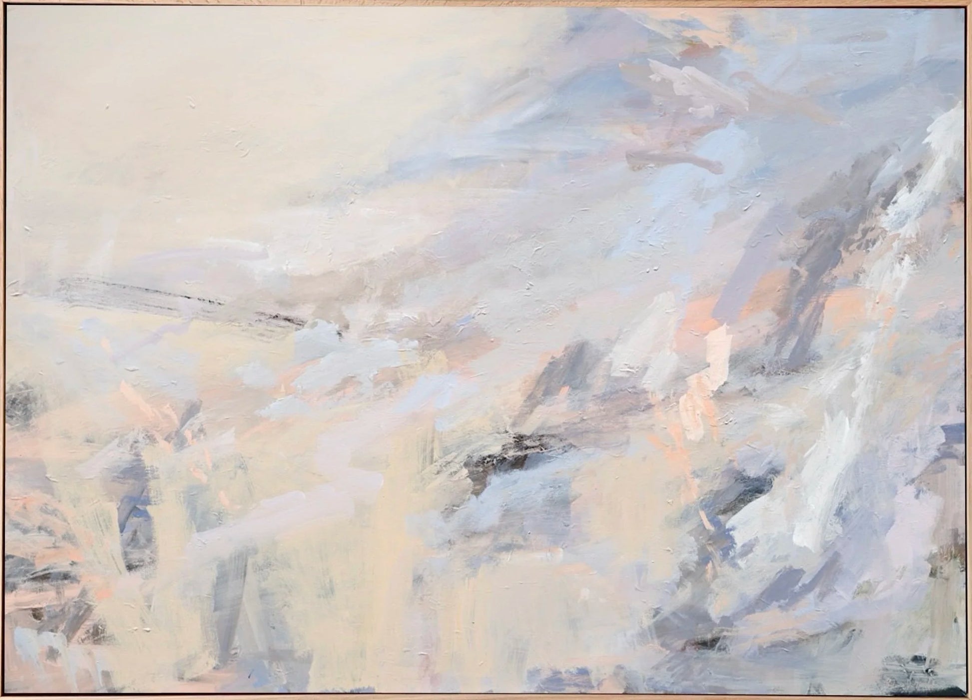 Presence of Mind | Abstract Canvas Art Print - Prudence De Marchi