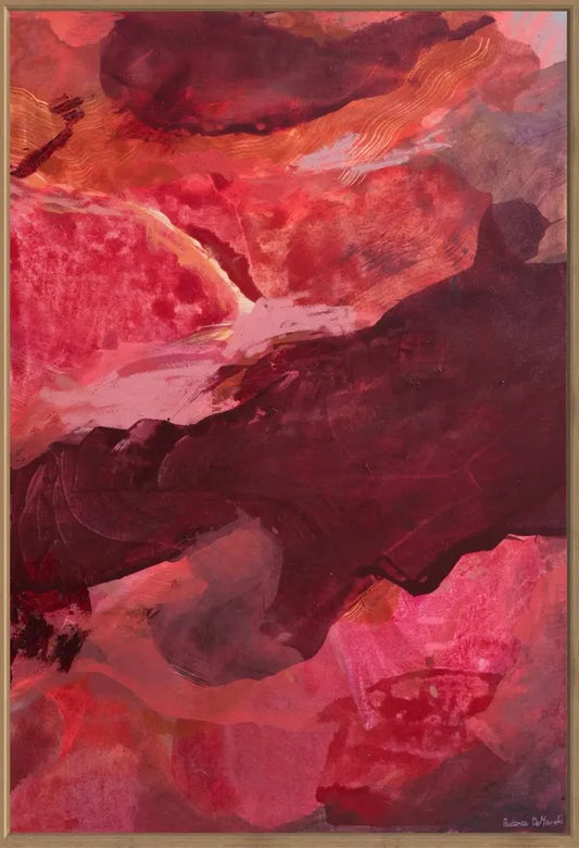 Feels Like a Friday | Abstract Canvas Art Print - Prudence De Marchi