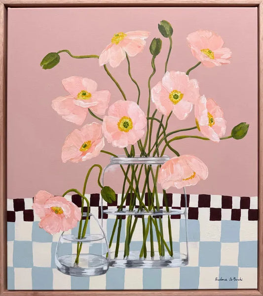 The Best Meeting | Abstract Canvas Art Print - Prudence De Marchi